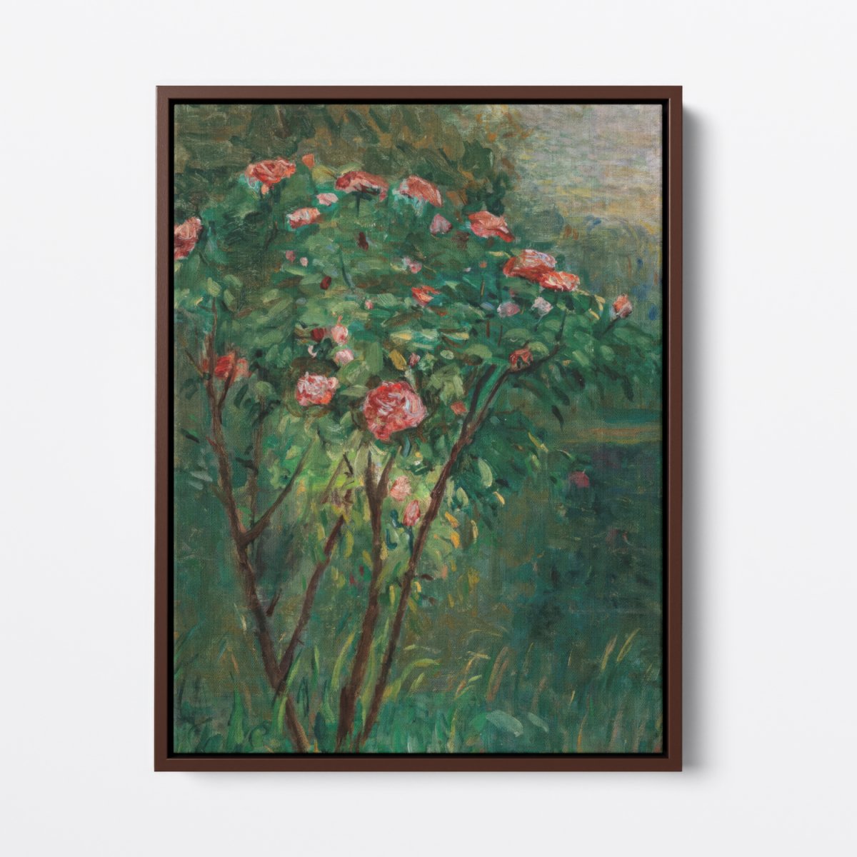 The Blooming Rosebush | Gustave Caillebotte | Ave Legato Art Prints