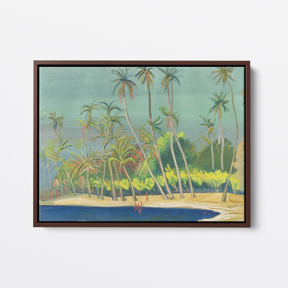 The Blue Bay, Brazil | Boris Grigoriev | Ave Legato Art Prints