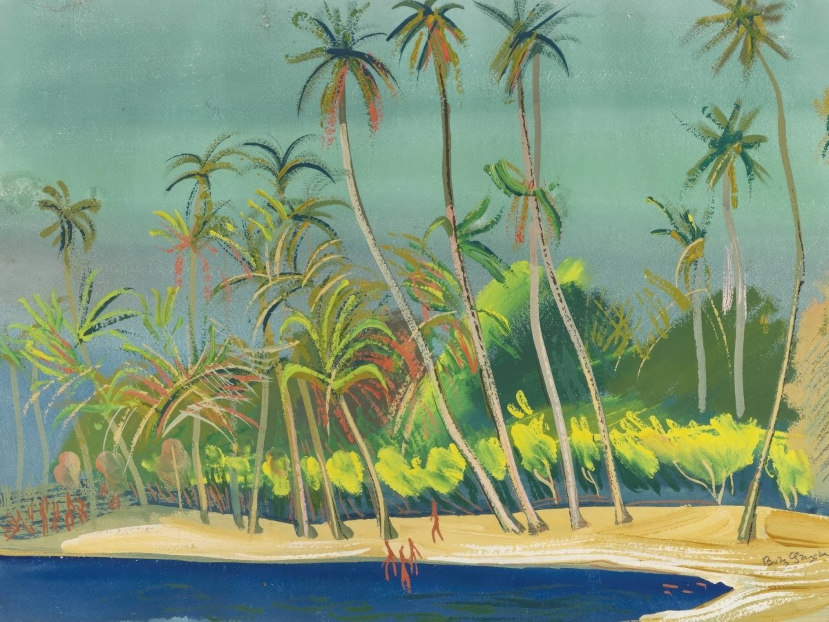 The Blue Bay, Brazil | Boris Grigoriev | Ave Legato Art Prints