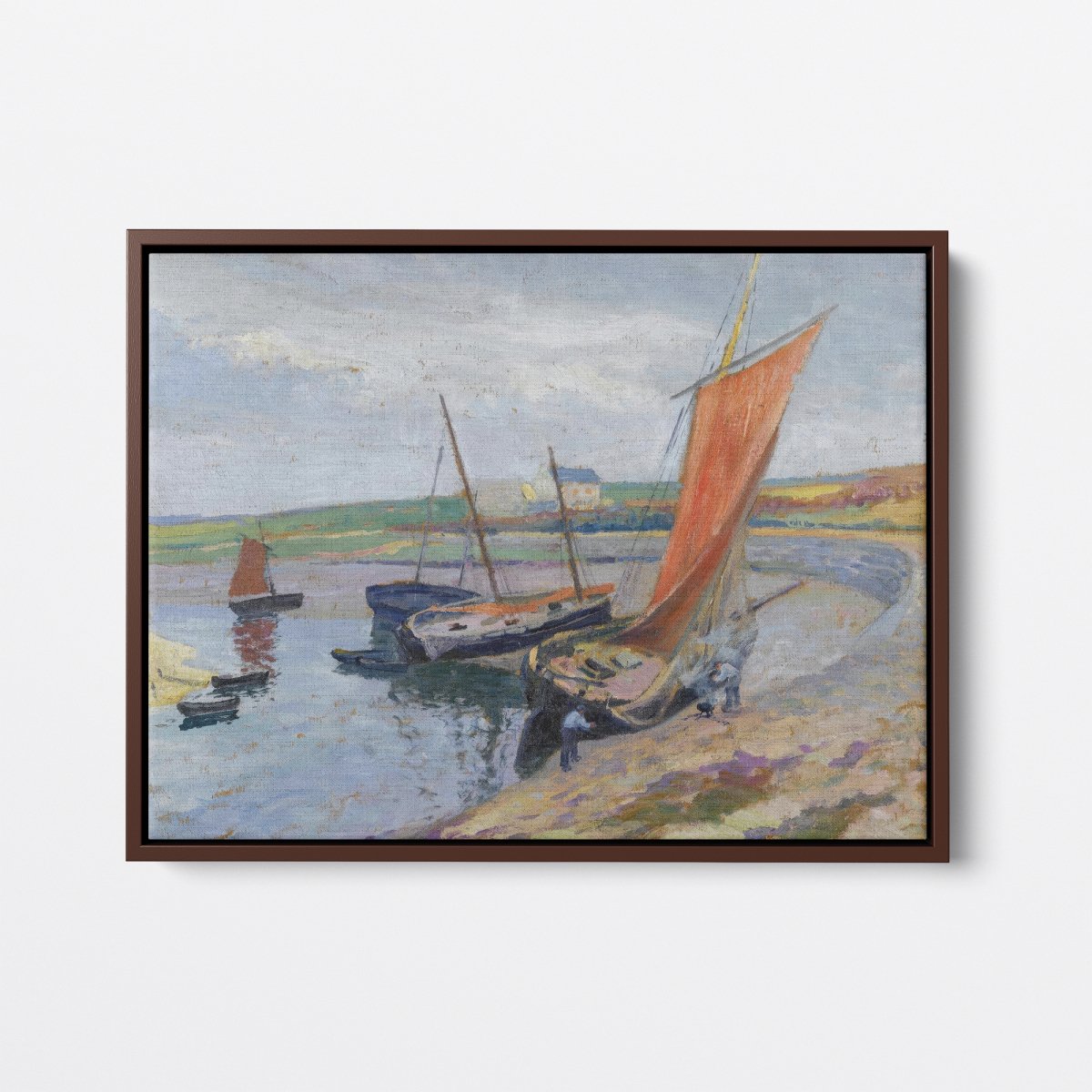 The Boat on the Seashore | Paul Madeline | Ave Legato Art Prints