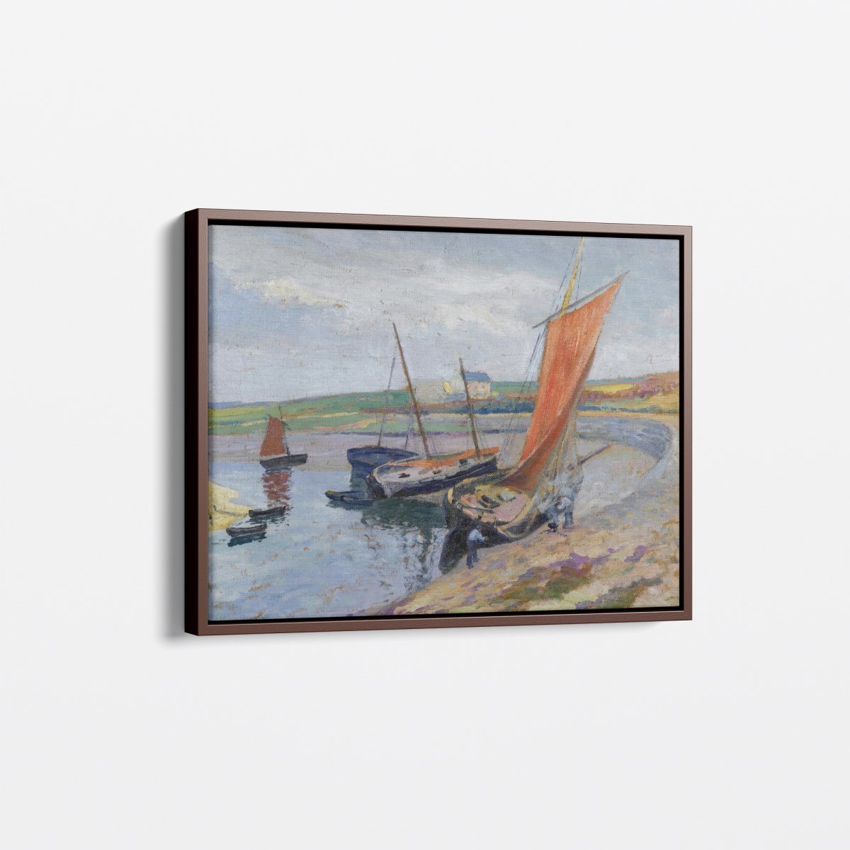 The Boat on the Seashore | Paul Madeline | Ave Legato Art Prints