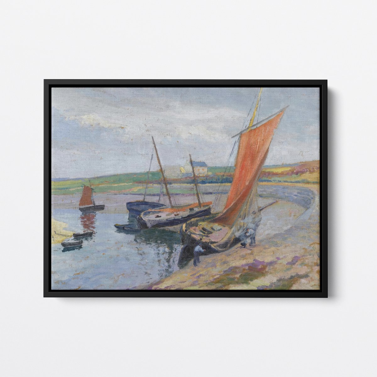 The Boat on the Seashore | Paul Madeline | Ave Legato Art Prints