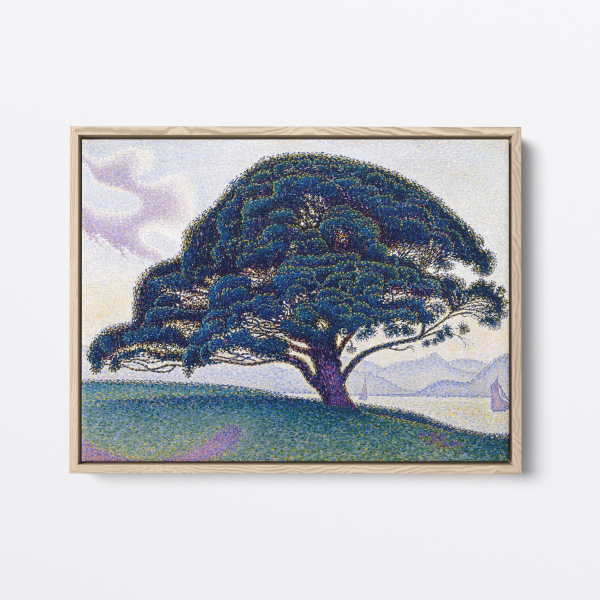 The Bonaventure Pine | Paul Signac | Ave Legato | Canvas Art Prints | Vintage Artwork
