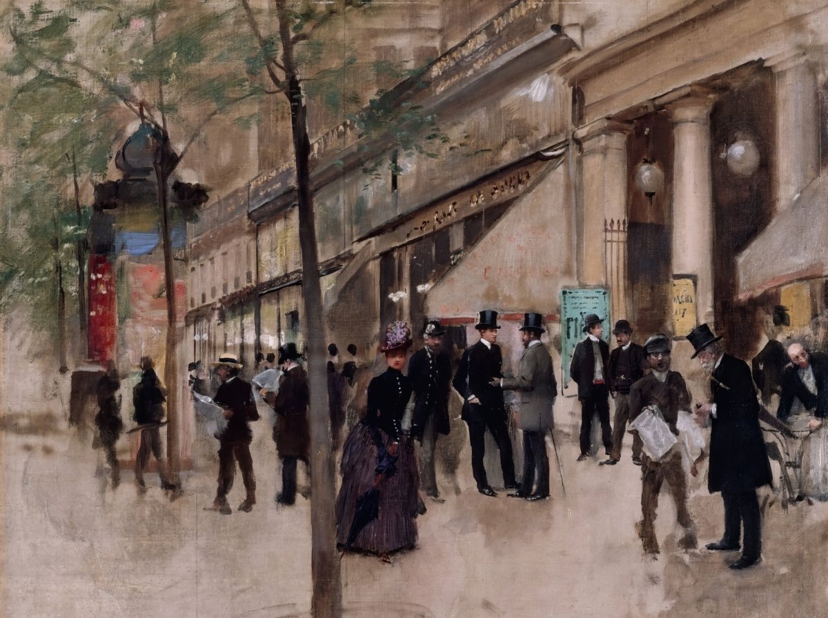 The Boulevard Montmartre | Jean Béraud | Ave Legato Art Prints