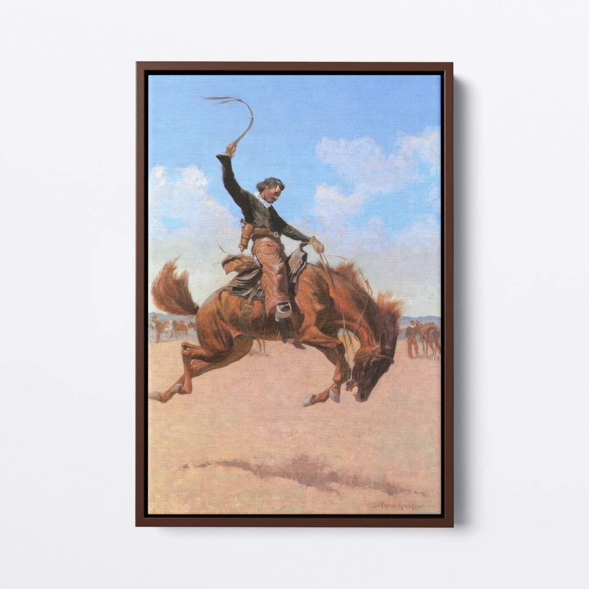 The Buck Jumper | Frederic Remington | Ave Legato Art Prints