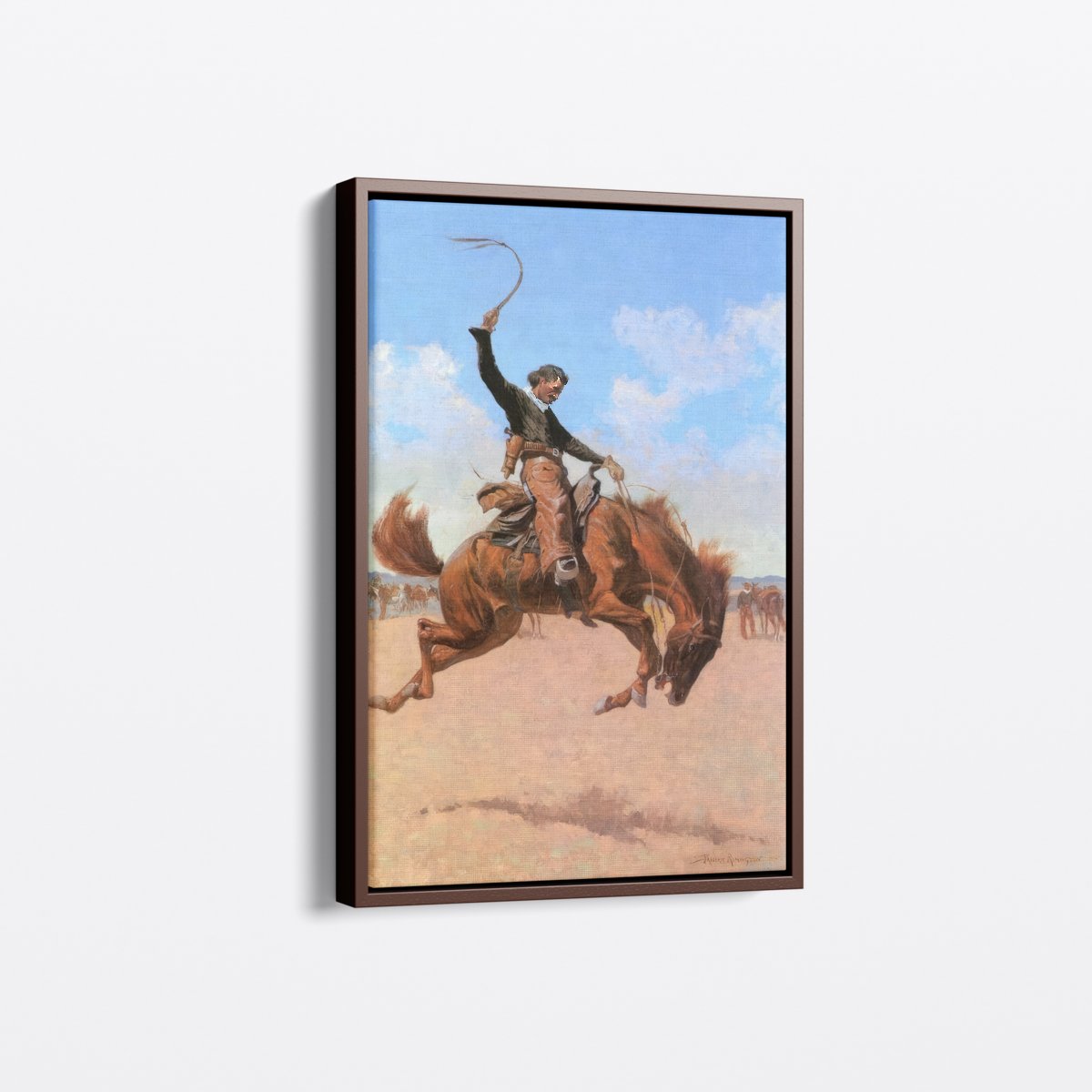 The Buck Jumper | Frederic Remington | Ave Legato Art Prints