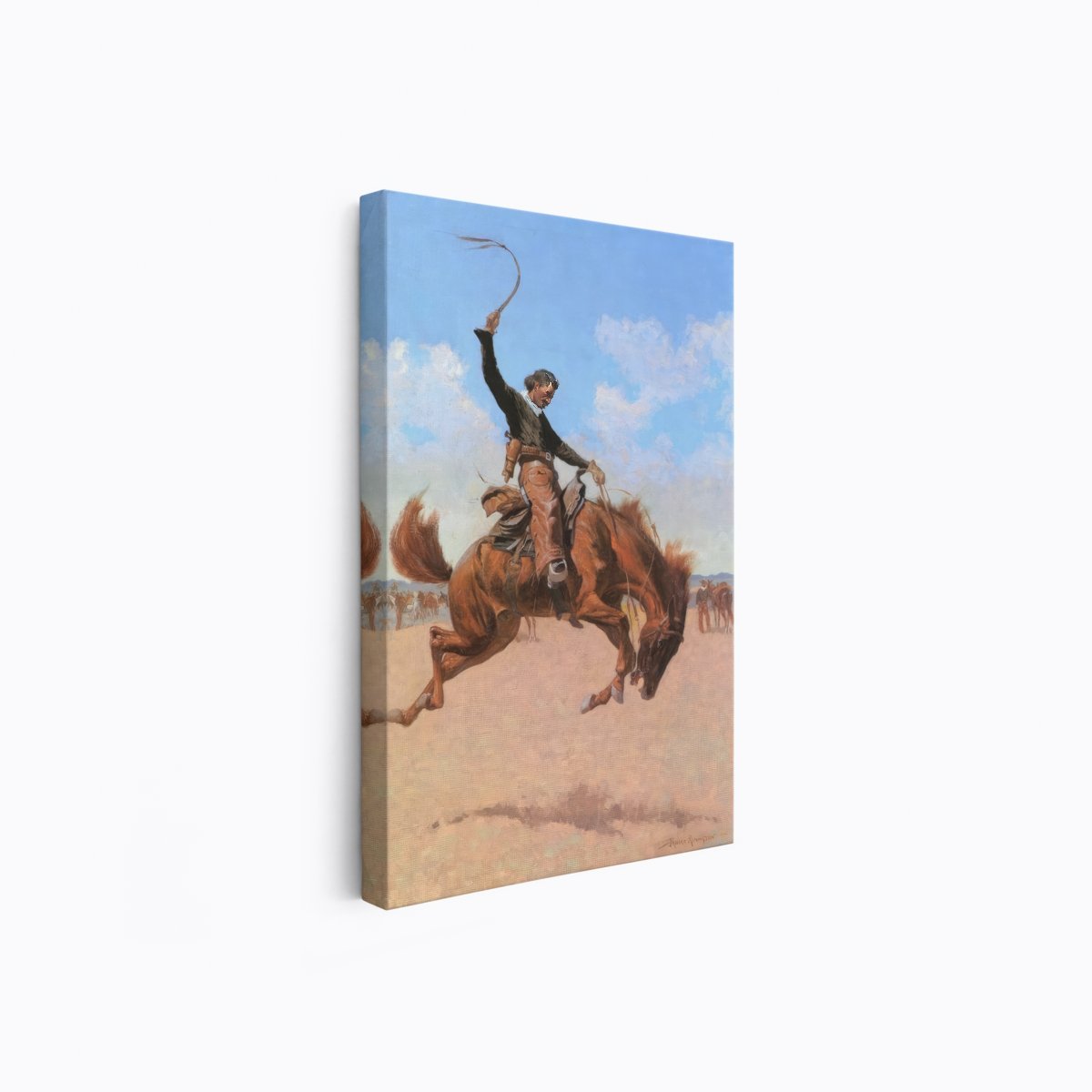 The Buck Jumper | Frederic Remington | Ave Legato Art Prints