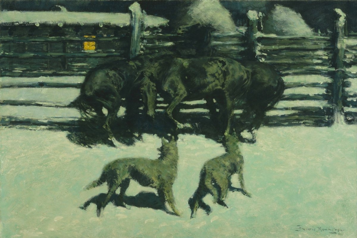 The Call for Help | Frederic Remington | Ave Legato Art Prints