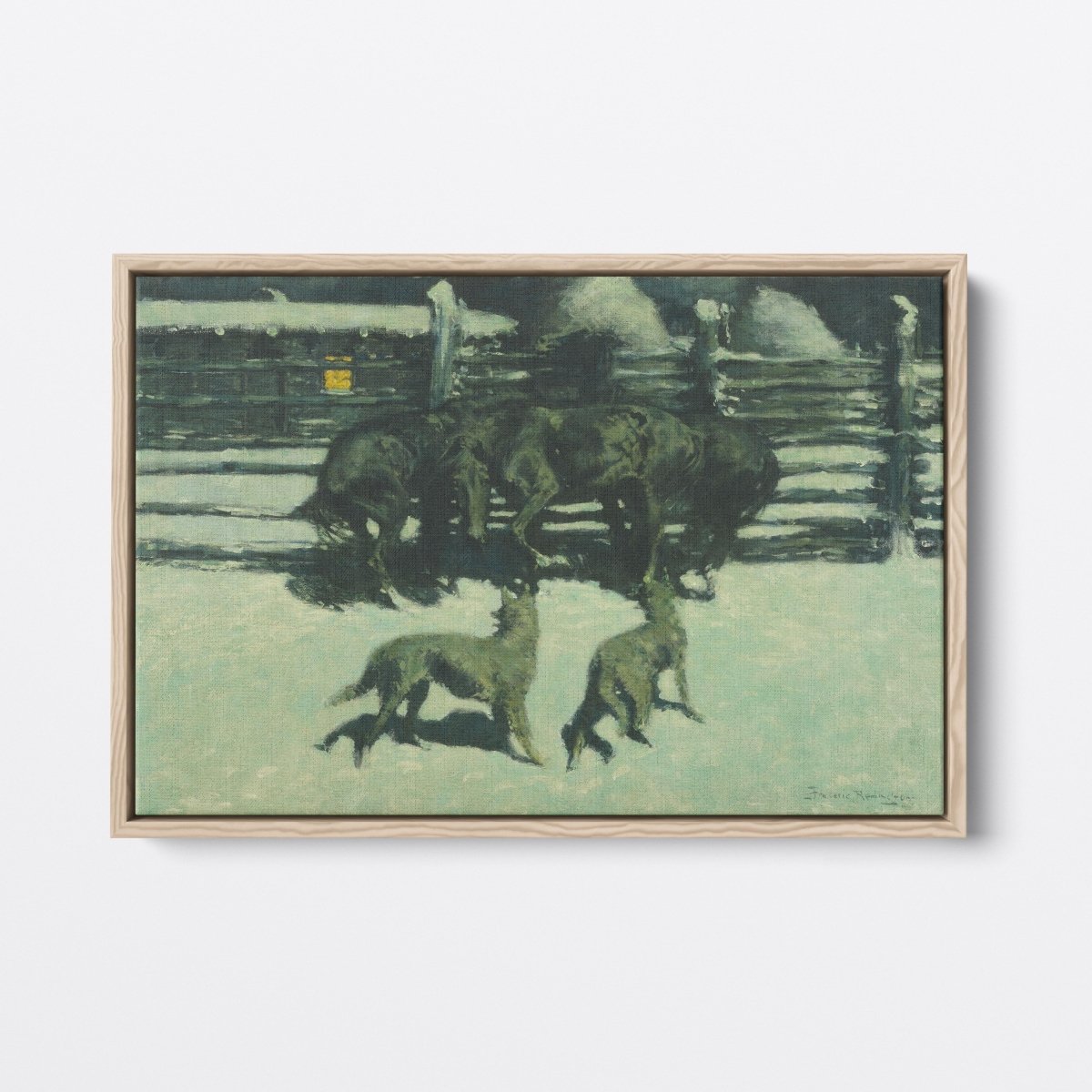 The Call for Help | Frederic Remington | Ave Legato Art Prints