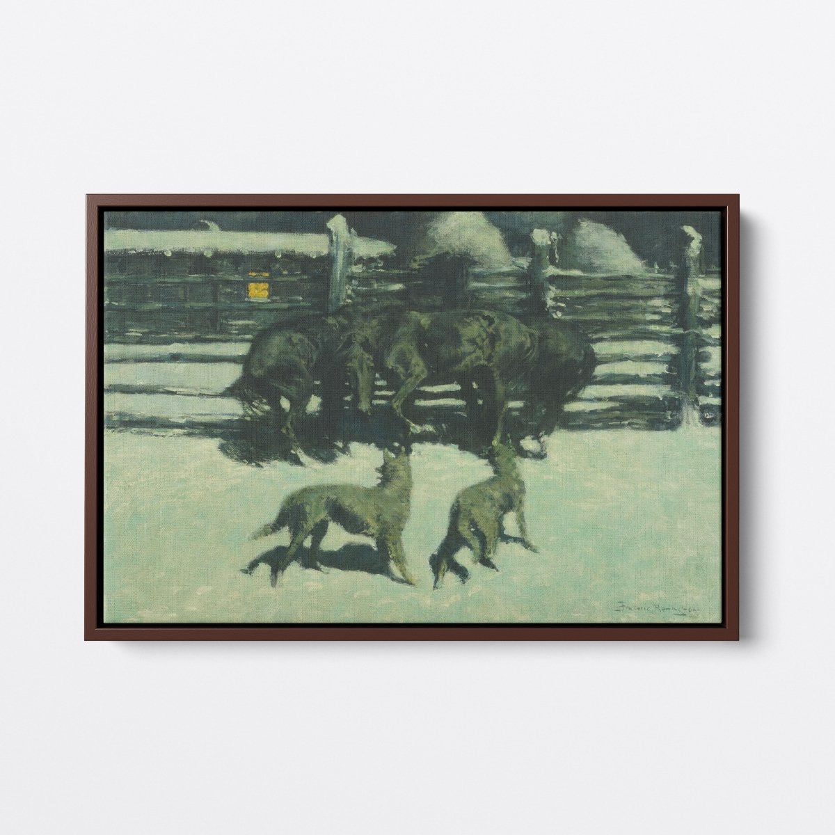 The Call for Help | Frederic Remington | Ave Legato Art Prints