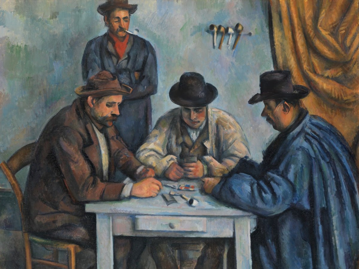 The Card Players | Paul Cézanne | Ave Legato Art Prints