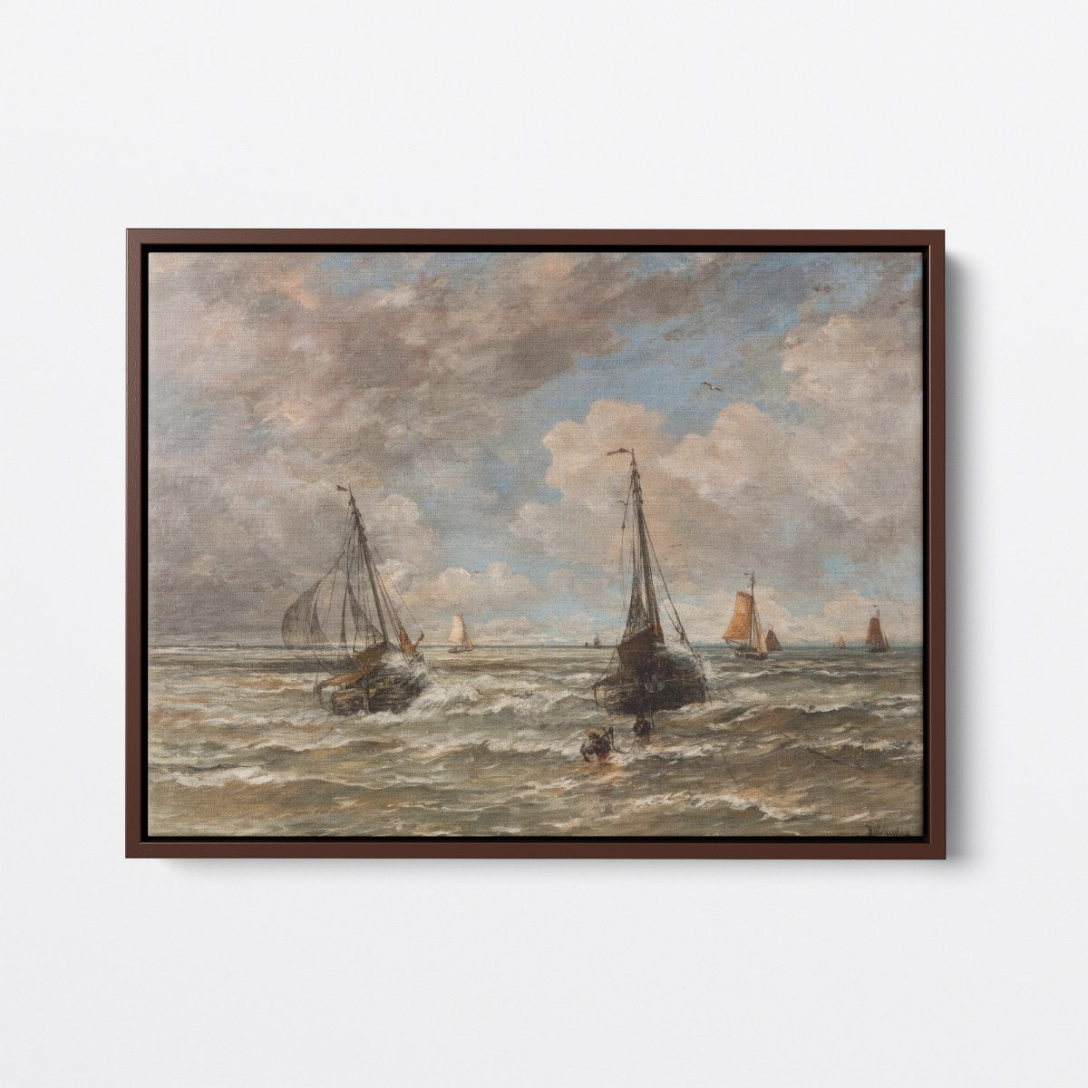 The Casting of the Anchor | Hendrik Mesdag | Ave Legato Art Prints