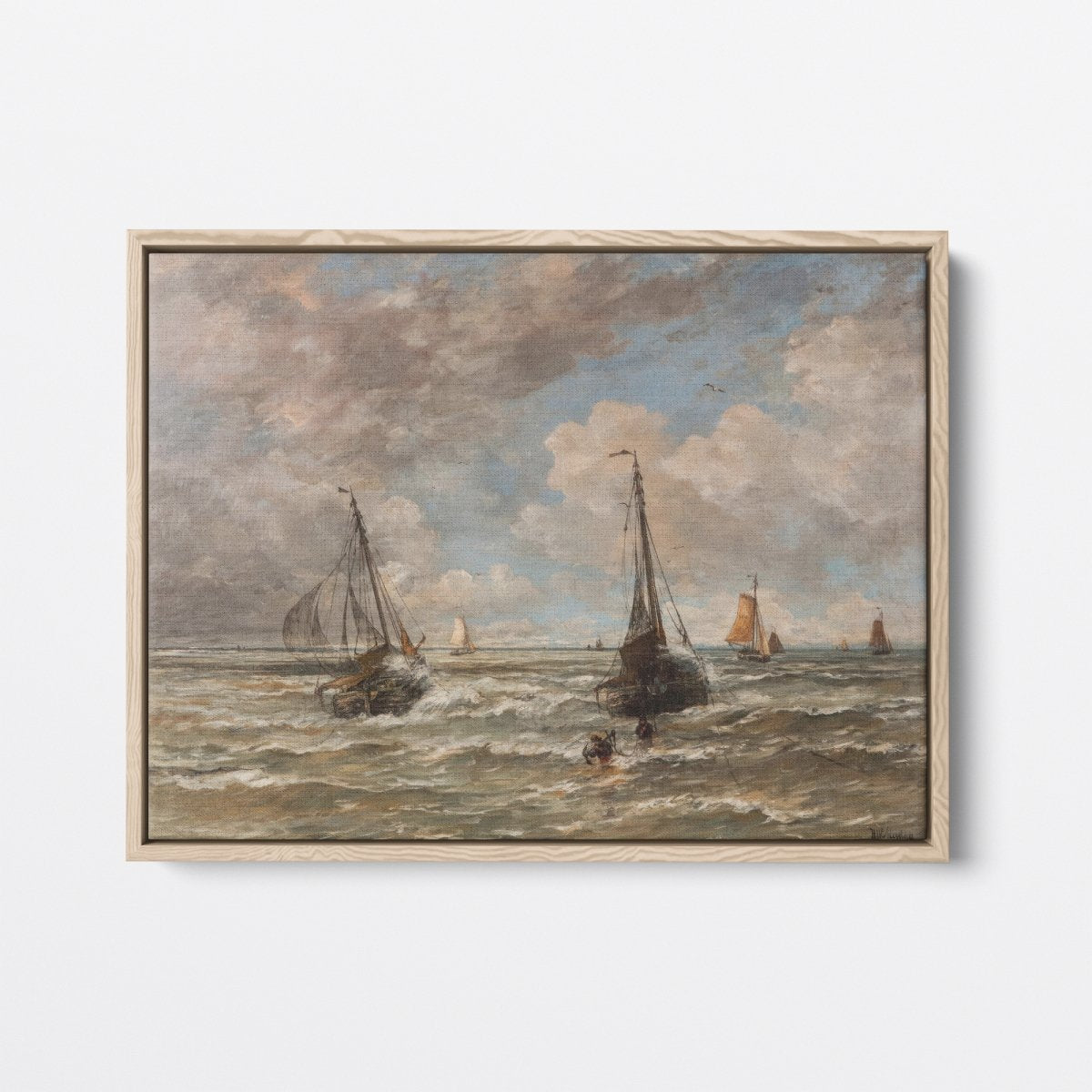 The Casting of the Anchor | Hendrik Mesdag | Ave Legato Art Prints