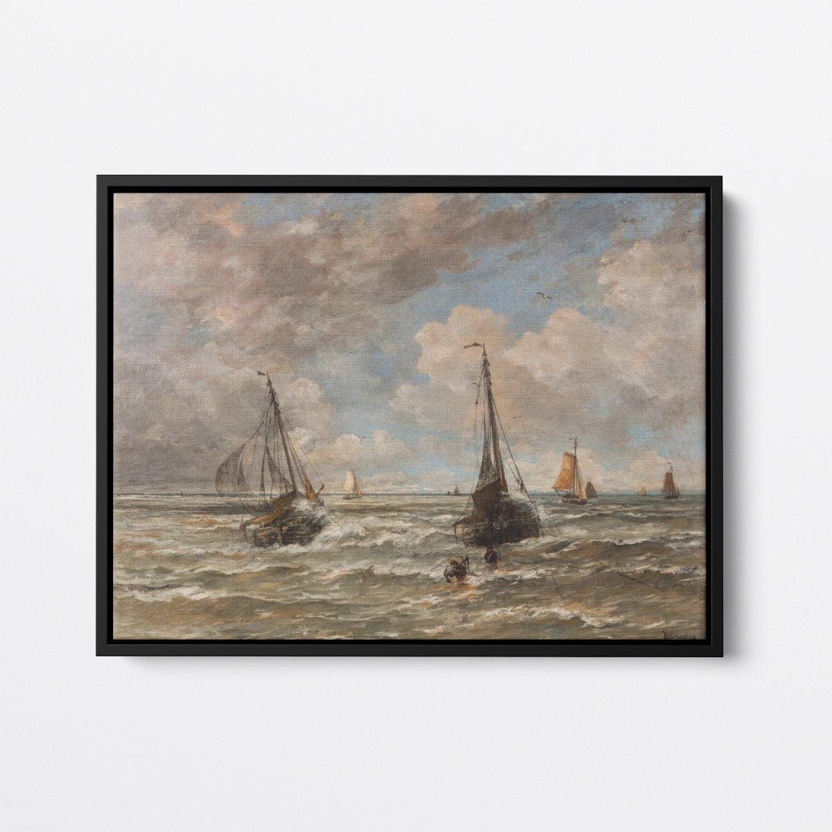 The Casting of the Anchor | Hendrik Mesdag | Ave Legato Art Prints