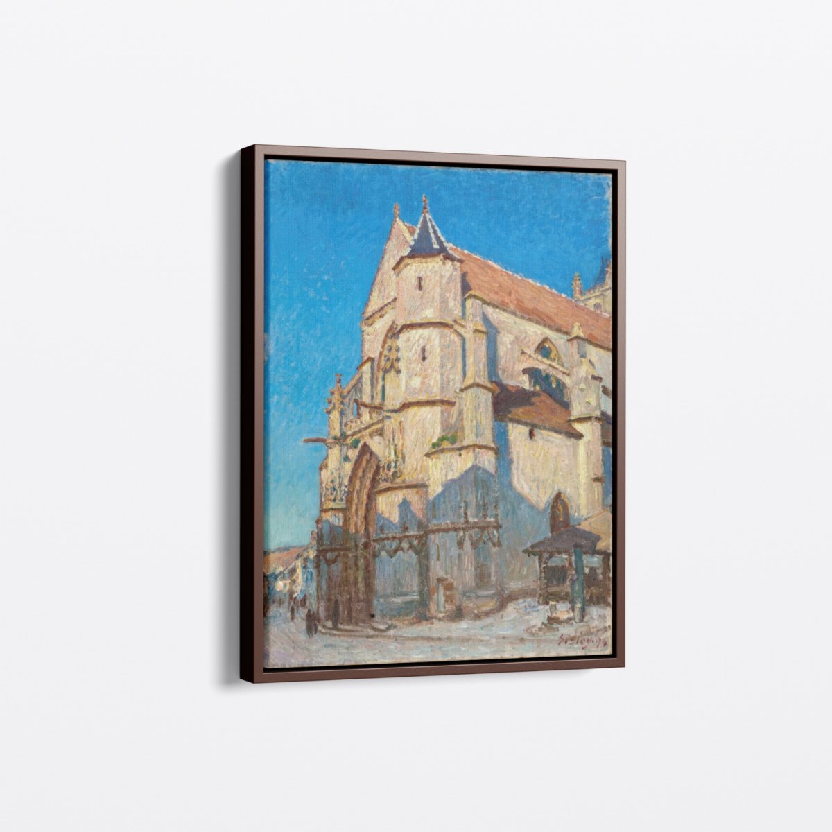 The Church at Moret in the Evening | Alfred Sisley | Ave Legato Art Prints