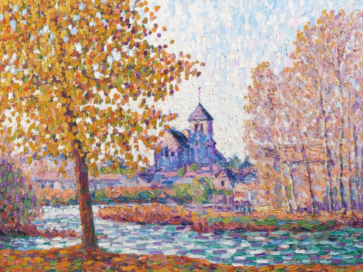 The Church of Montigny, Autumn Effect | Francis Picabia | Ave Legato Art Prints