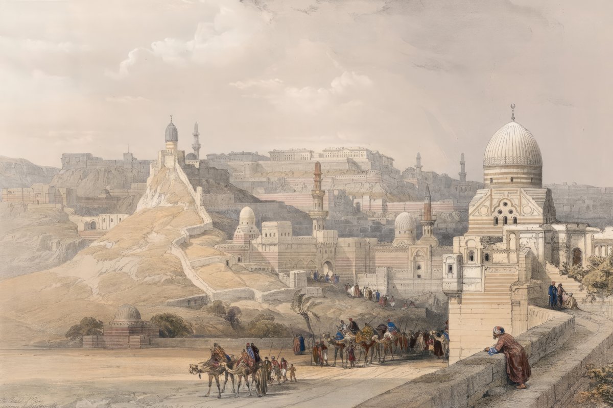 The Citadel of Cairo, Egypt | Louis Haghe | Ave Legato Art Prints