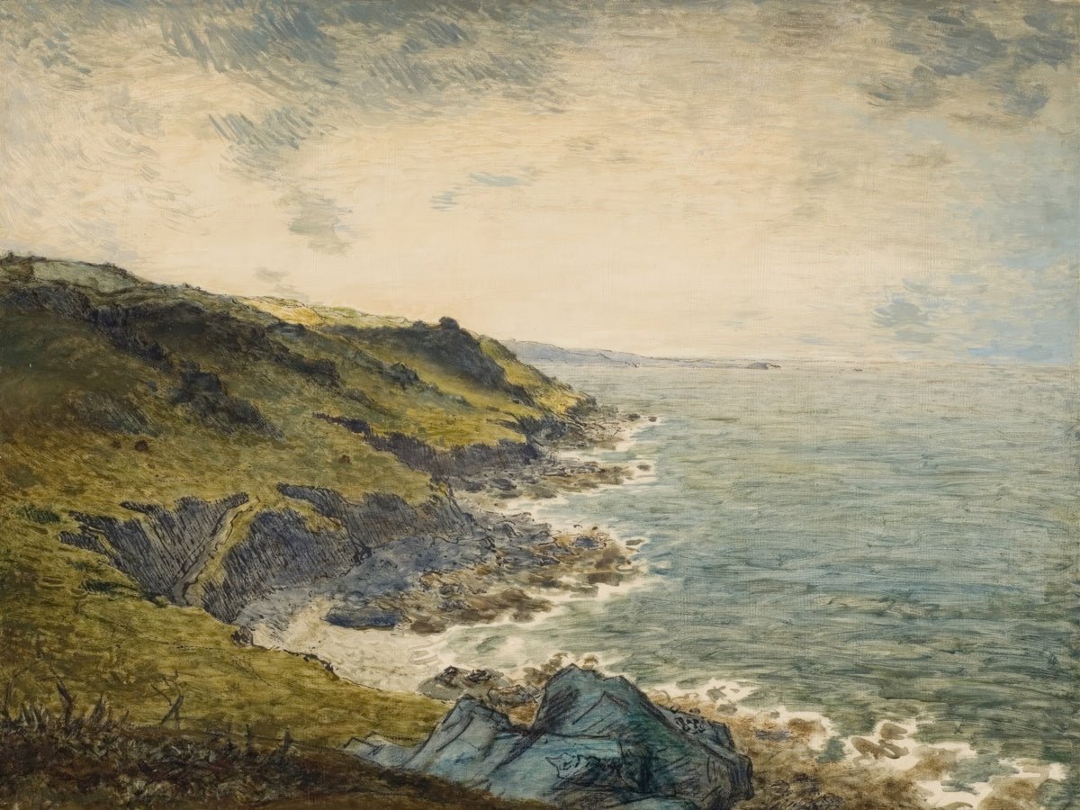 The Coast at Gréville | Jean - Francois Millet | Ave Legato Art Prints