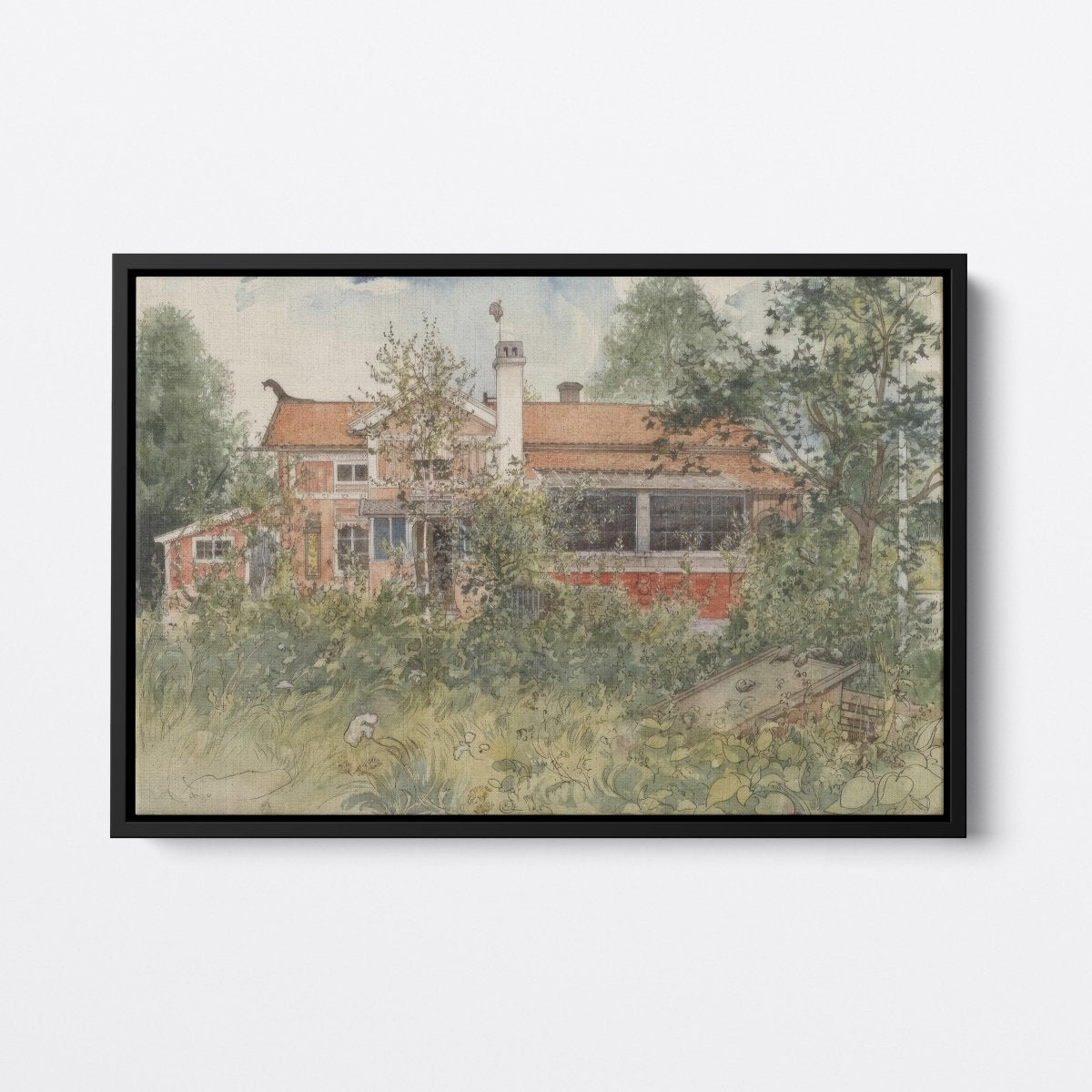 The Cottage, From A Home | Carl Larsson | Ave Legato Art Prints