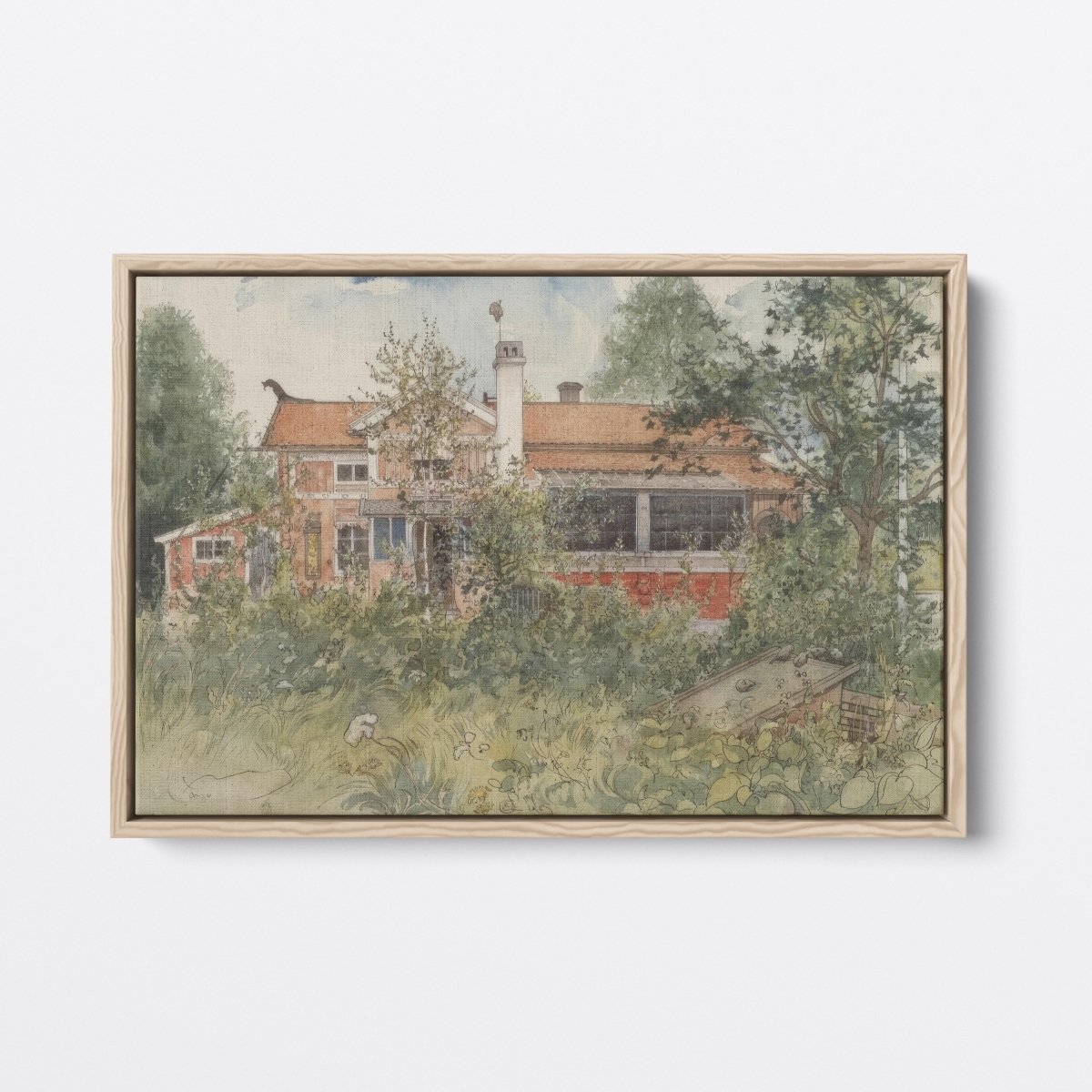 The Cottage, From A Home | Carl Larsson | Ave Legato Art Prints