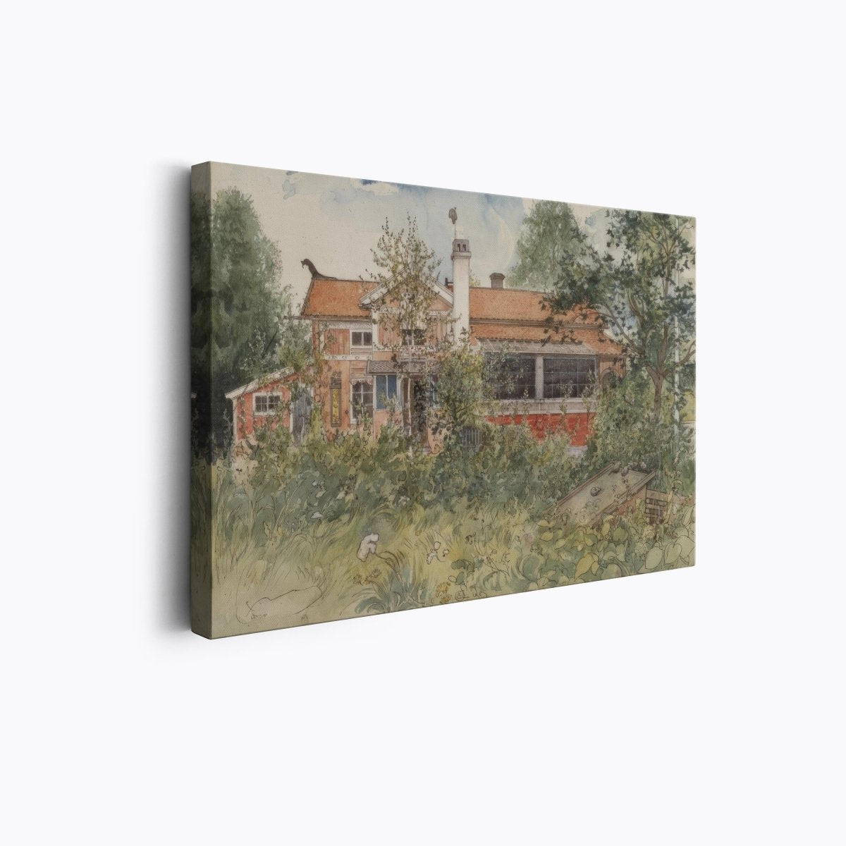 The Cottage, From A Home | Carl Larsson | Ave Legato Art Prints