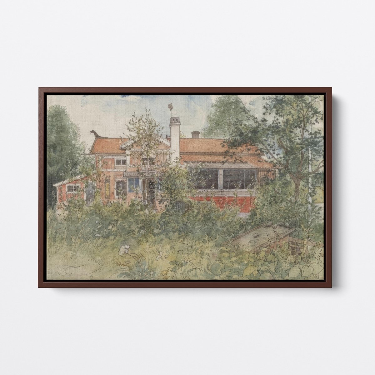 The Cottage, From A Home | Carl Larsson | Ave Legato Art Prints