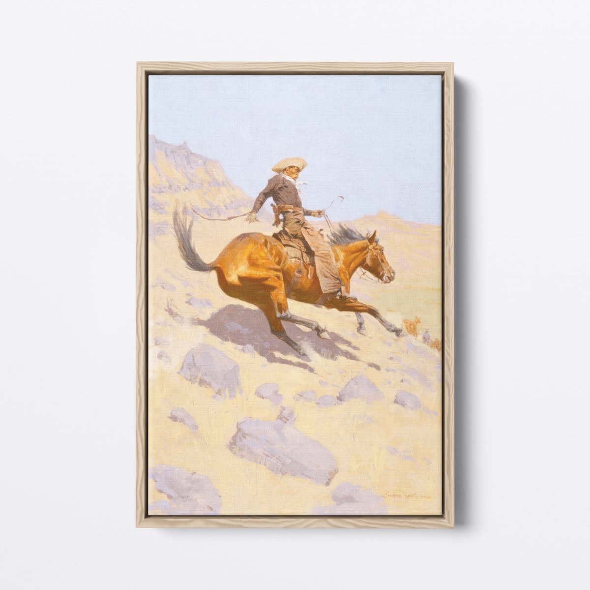 The Cowboy | Frederic Remington | Ave Legato Art Prints