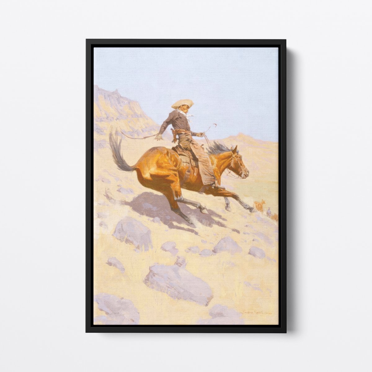 The Cowboy | Frederic Remington | Ave Legato Art Prints