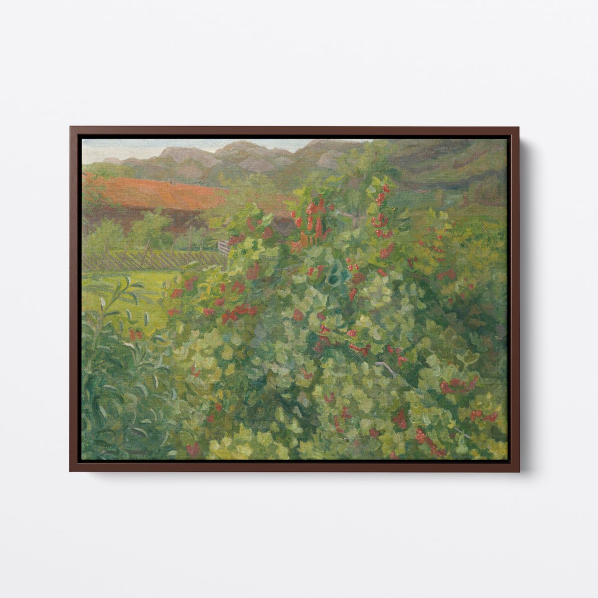 The Currant Bush | Thorvald Erichsen | Ave Legato | Canvas Art Prints | Vintage Artwork