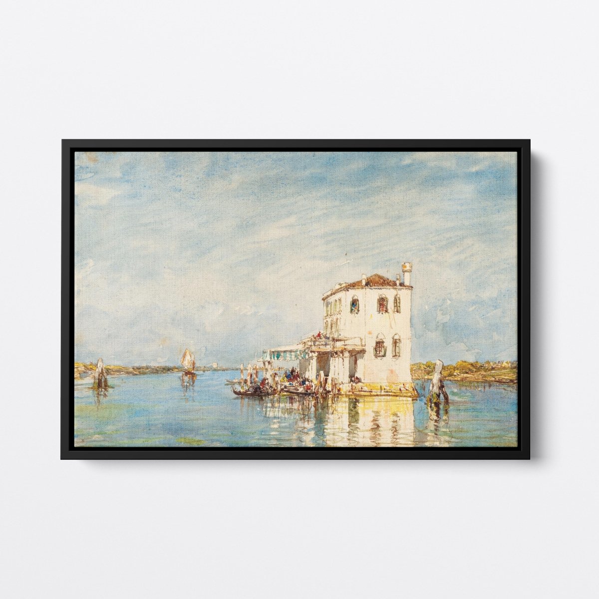 The Customs House in Venice | Félix Ziem | Ave Legato Art Prints