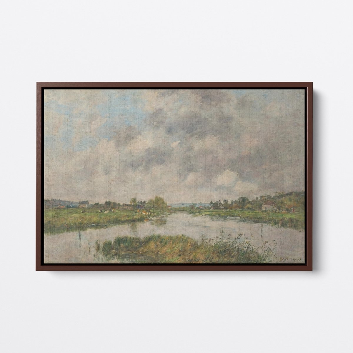 The Dead River at Deauville | Eugène Boudin | Ave Legato Art Prints