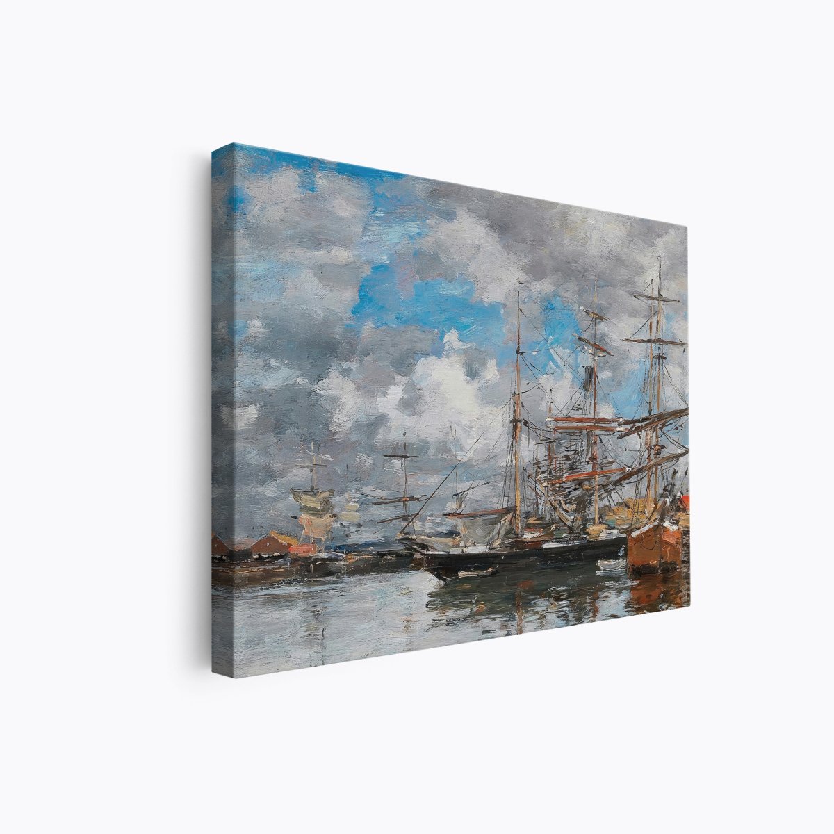 The Deauville Basin | Eugène Boudin | Ave Legato Art Prints