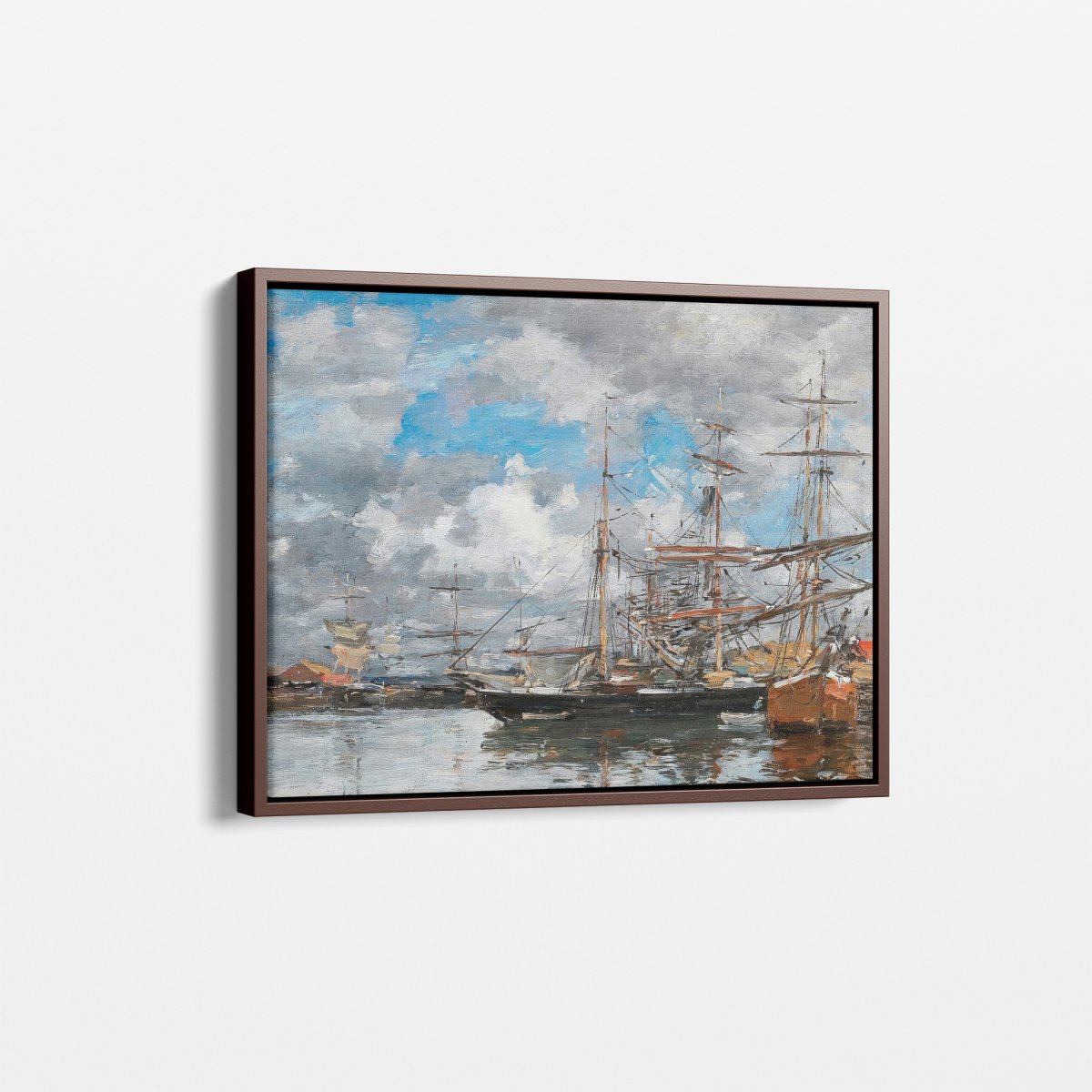 The Deauville Basin | Eugène Boudin | Ave Legato Art Prints