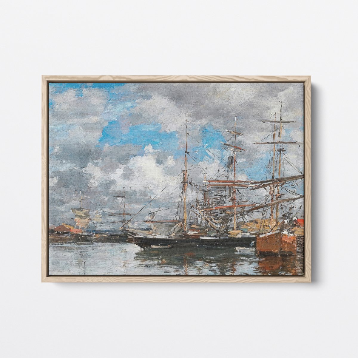 The Deauville Basin | Eugène Boudin | Ave Legato Art Prints