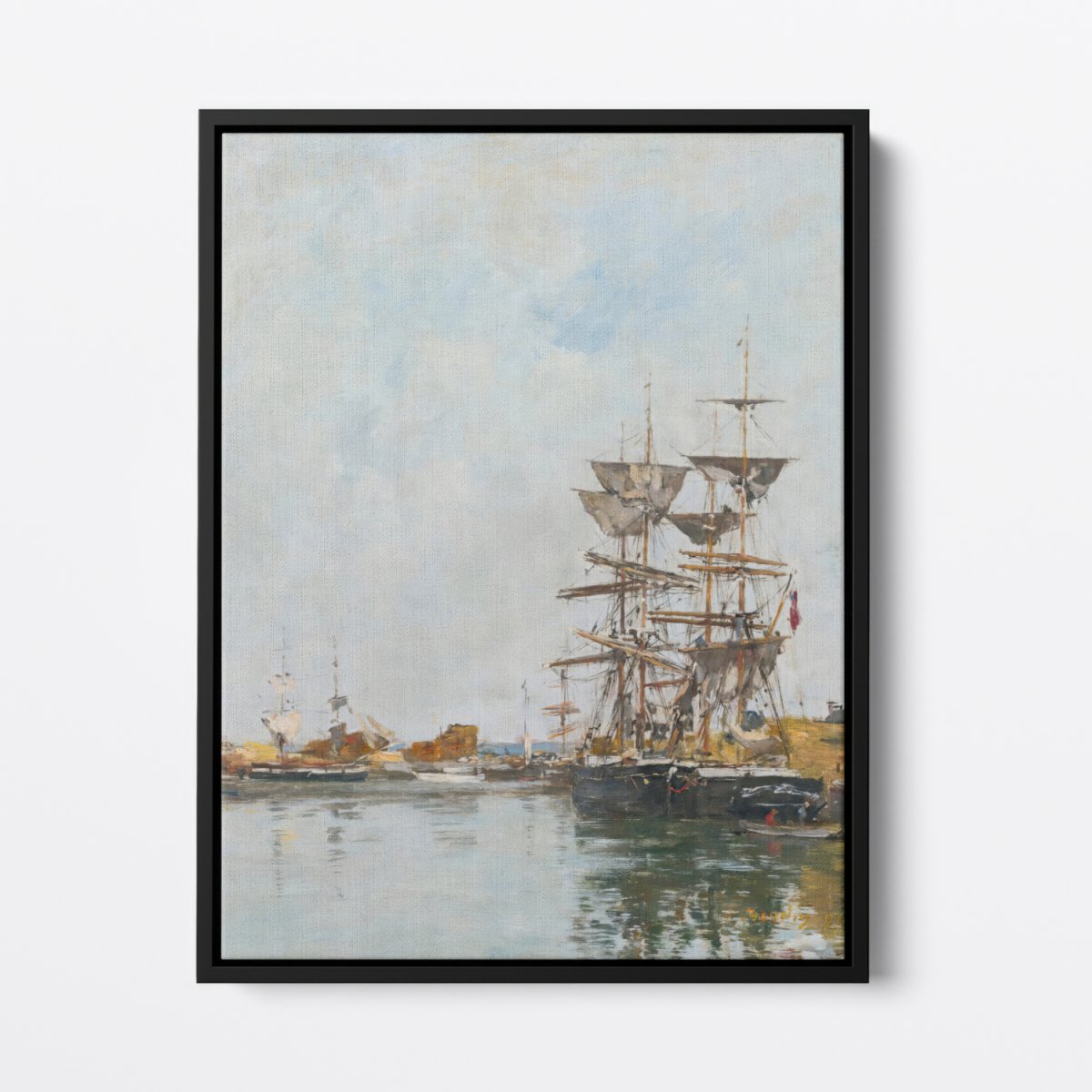 The Dock of Deauville | Eugène Boudin | Ave Legato Art Prints