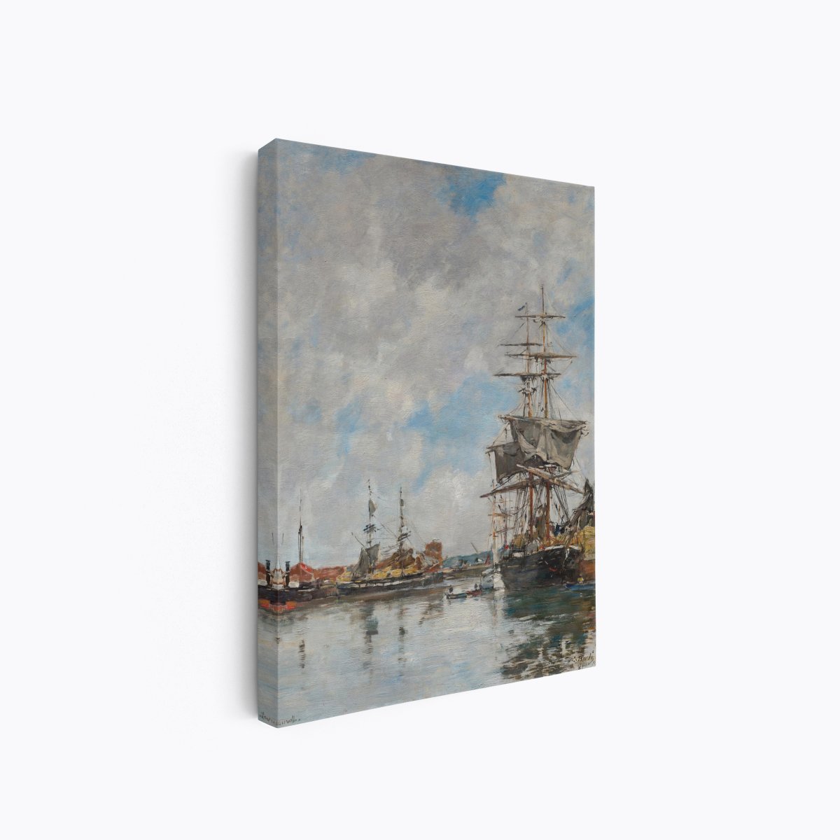 The Dock of Deauville II | Eugène Boudin | Ave Legato Art Prints