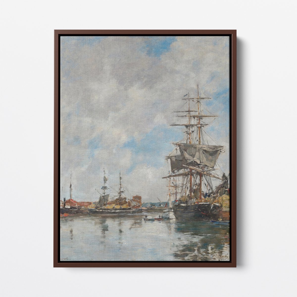 The Dock of Deauville II | Eugène Boudin | Ave Legato Art Prints