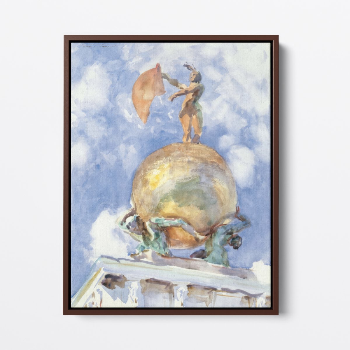 The Dogana, Statue of Fortune | John Sargent | Ave Legato Art Prints