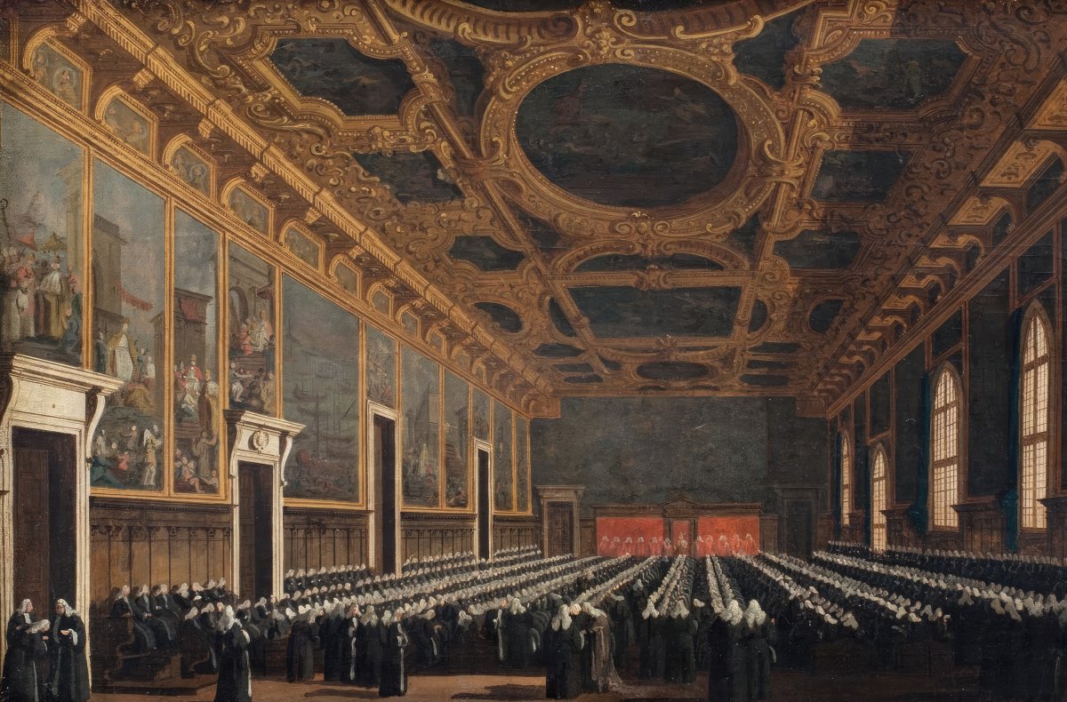 The Doge and Grand Council | Canaletto | Ave Legato Art Prints