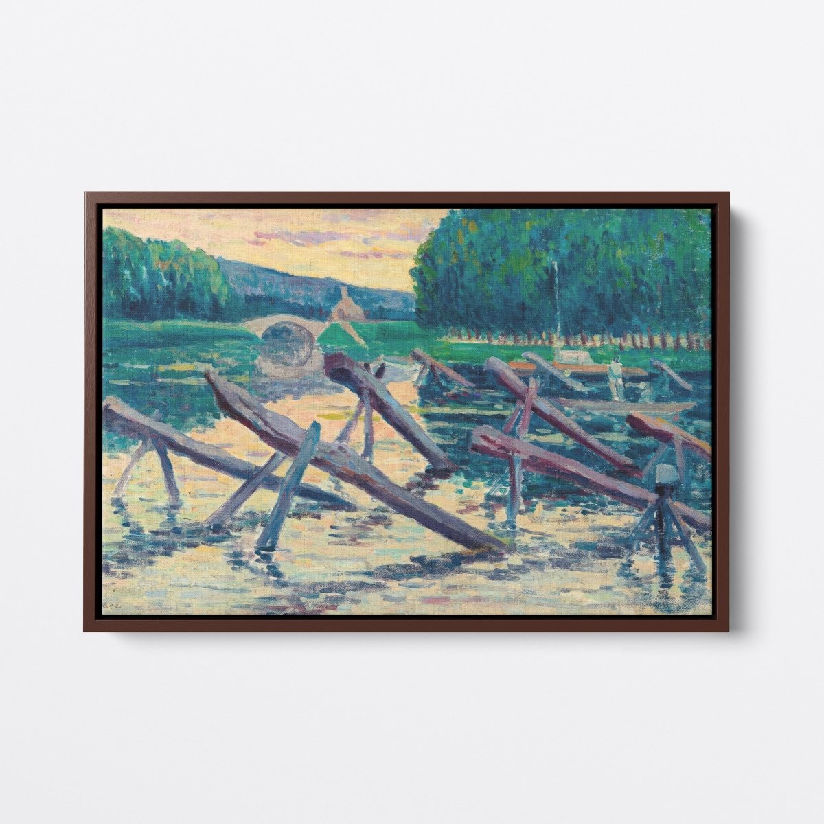 The Easels on the Cure | Maximilien Luce | Ave Legato Art Prints