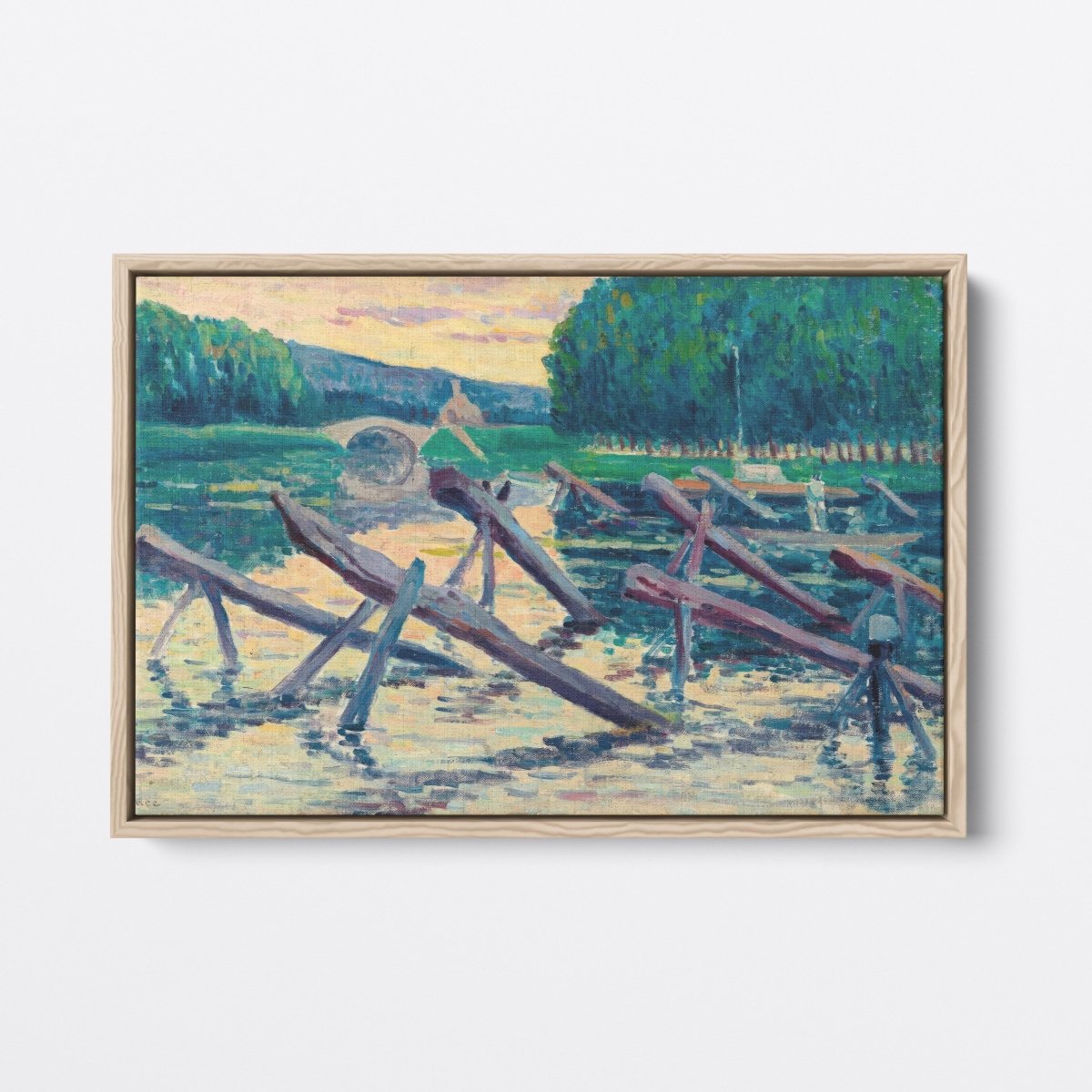 The Easels on the Cure | Maximilien Luce | Ave Legato Art Prints