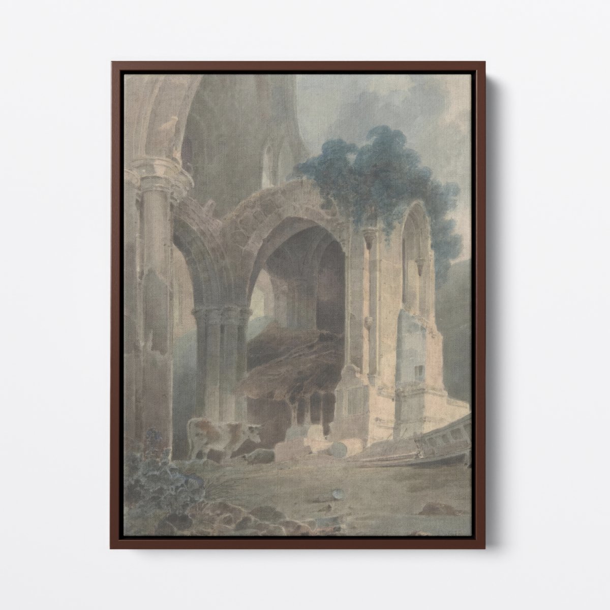 The East End of Rievaulx Abbey, Yorkshire | John Cotman | Ave Legato Art Prints