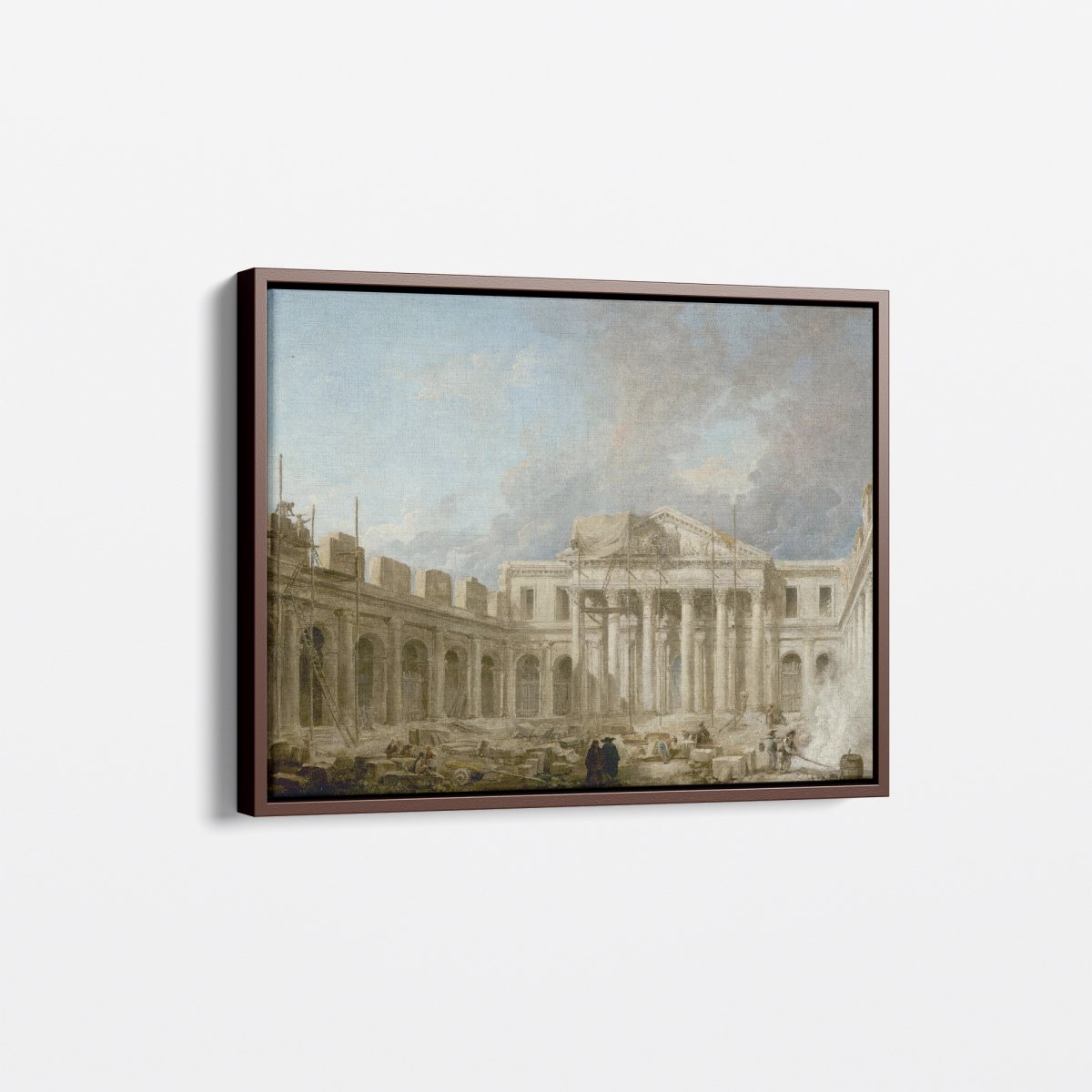 The École de Chirurgie under Construction | Hubert Robert | Ave Legato Art Prints