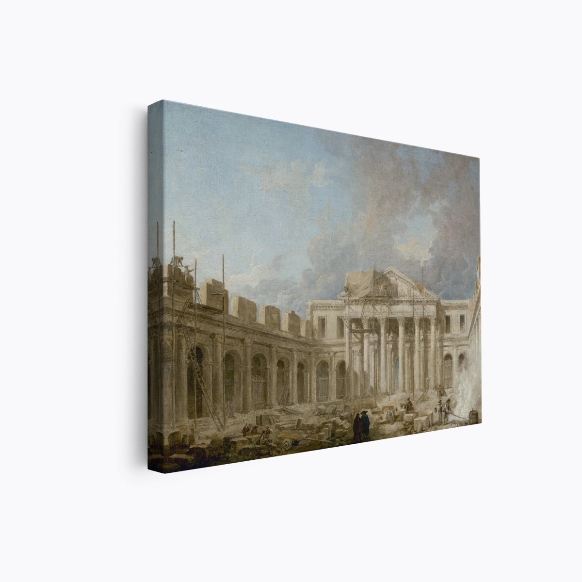 The École de Chirurgie under Construction | Hubert Robert | Ave Legato Art Prints