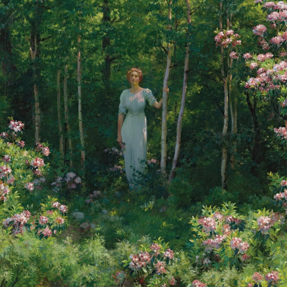 The Edge of the Woods | Charles Curran | Ave Legato Art Prints