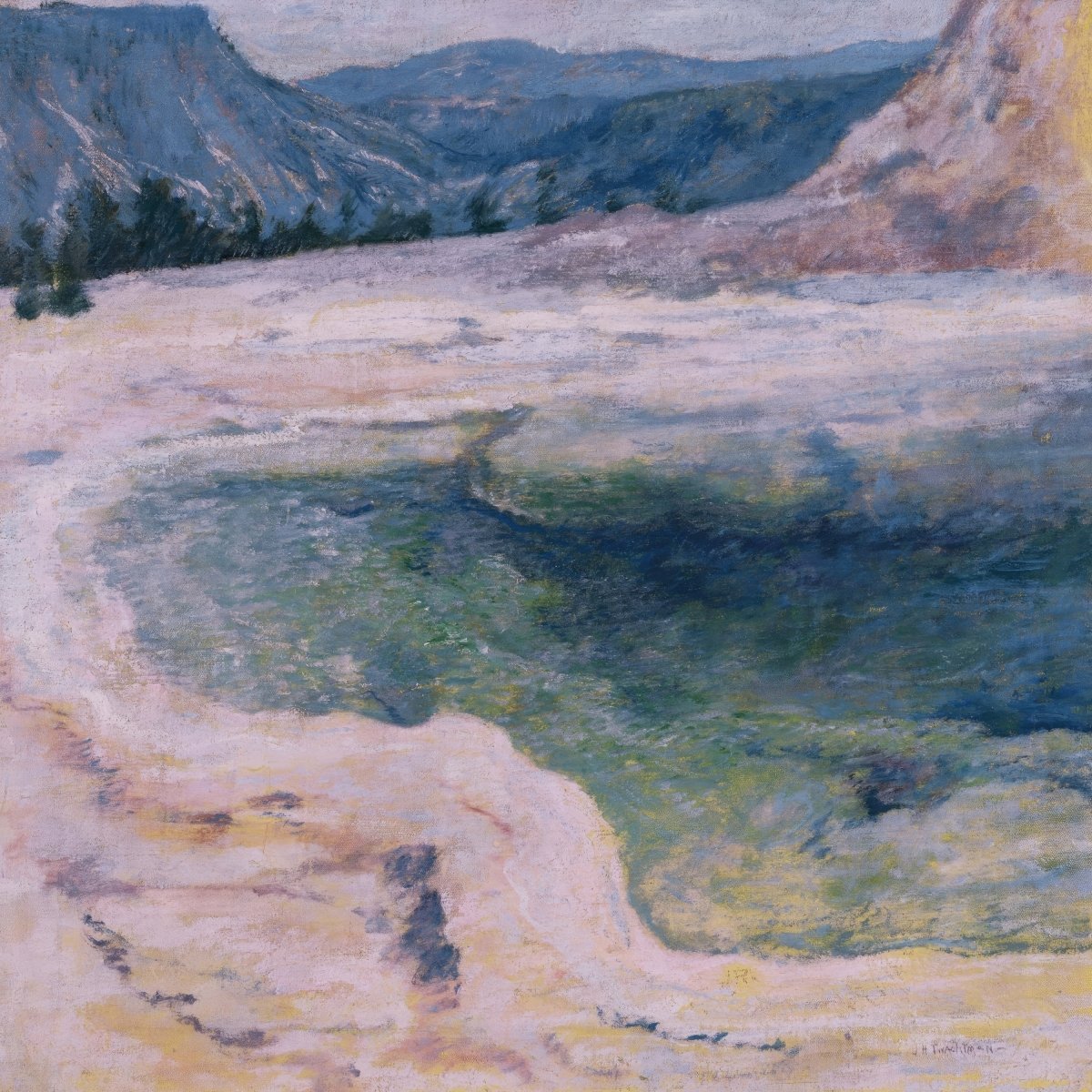 The Emerald Pool | John Twachtman | Ave Legato Art Prints