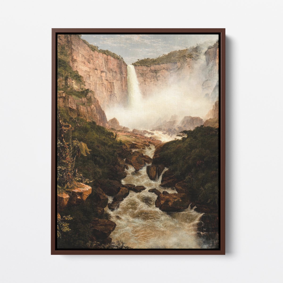 The Fall of Tequendama | Frederic Church | Ave Legato Art Prints