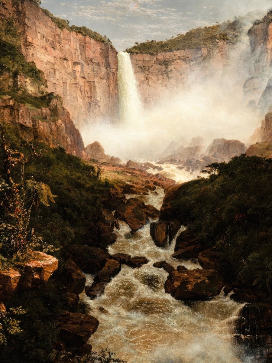 The Fall of Tequendama | Frederic Church | Ave Legato Art Prints