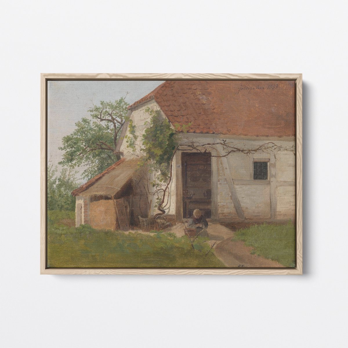 The Farm at Goldsheim | Adolph Tidemand | Ave Legato Art Prints