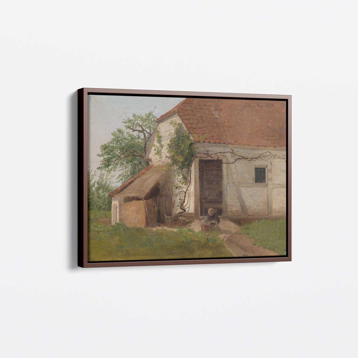 The Farm at Goldsheim | Adolph Tidemand | Ave Legato Art Prints